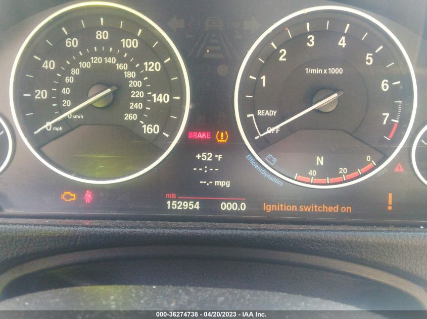 2013 BMW 3 SERIES 328I XDRIVE - WBA3B3C59DJ698928
