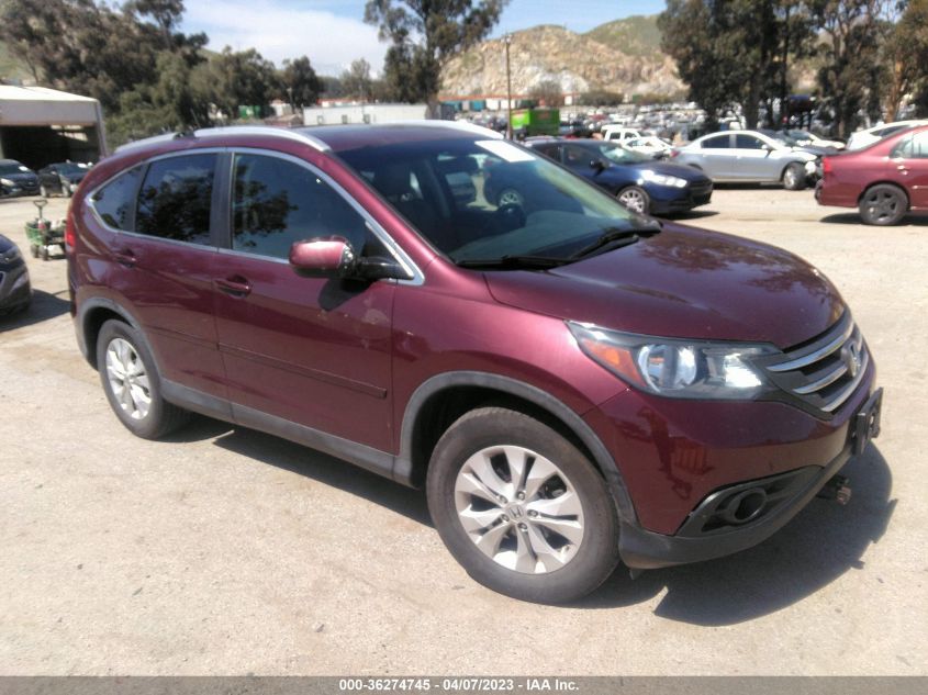 2013 HONDA CR-V EX-L - 5J6RM4H70DL014127