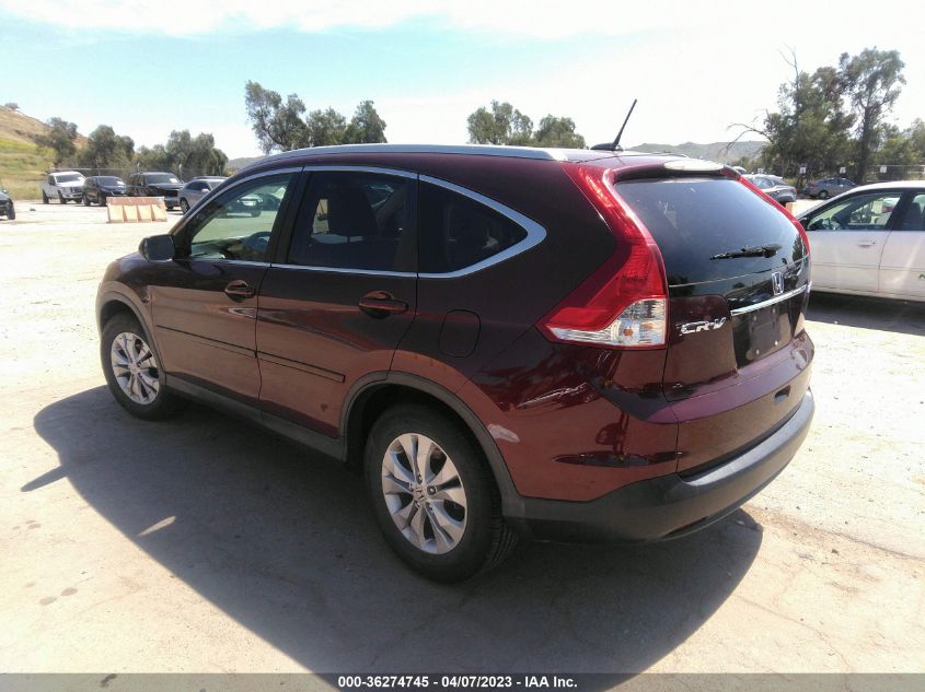 2013 HONDA CR-V EX-L - 5J6RM4H70DL014127