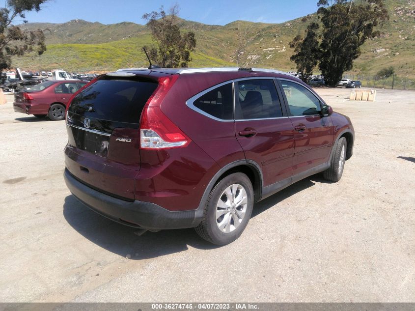 2013 HONDA CR-V EX-L - 5J6RM4H70DL014127
