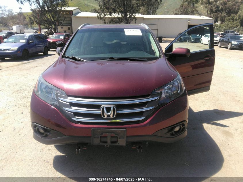 2013 HONDA CR-V EX-L - 5J6RM4H70DL014127