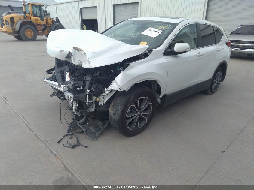 2022 HONDA CR-V EX - 2HKRW1H50NH400470