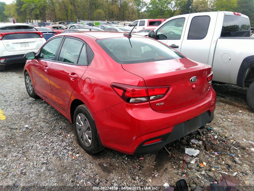 2020 KIA RIO S - 3KPA24AD5LE285202