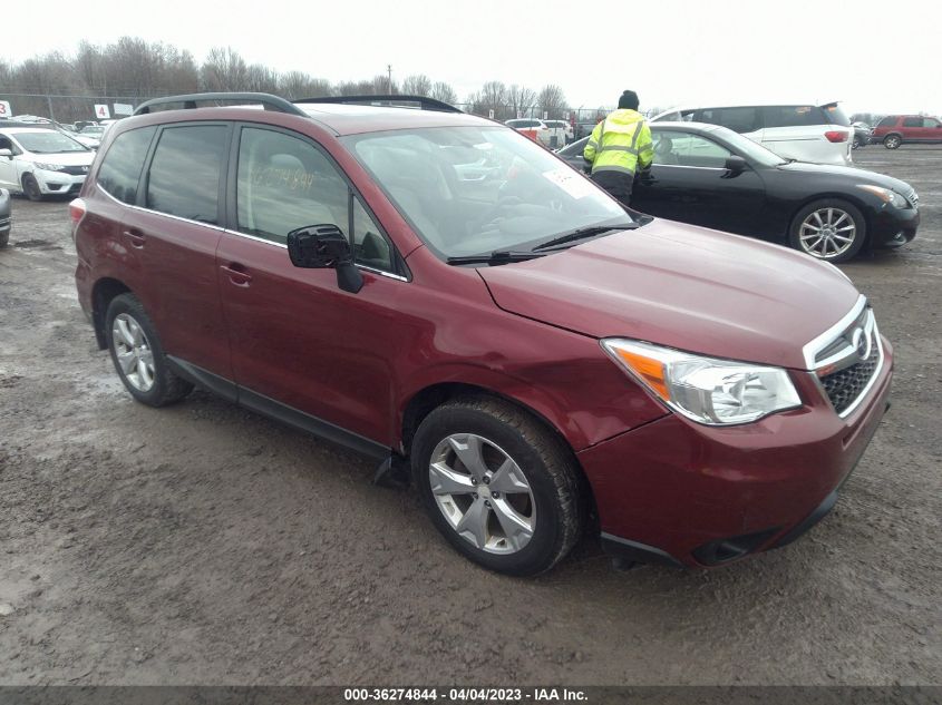 2014 SUBARU FORESTER 2.5I LIMITED - JF2SJAJC2EH536513