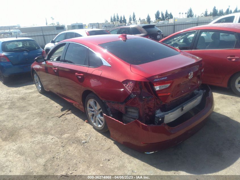 2019 HONDA ACCORD SEDAN LX 1.5T - 1HGCV1F14KA042805