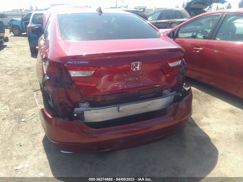 2019 HONDA ACCORD SEDAN LX 1.5T - 1HGCV1F14KA042805