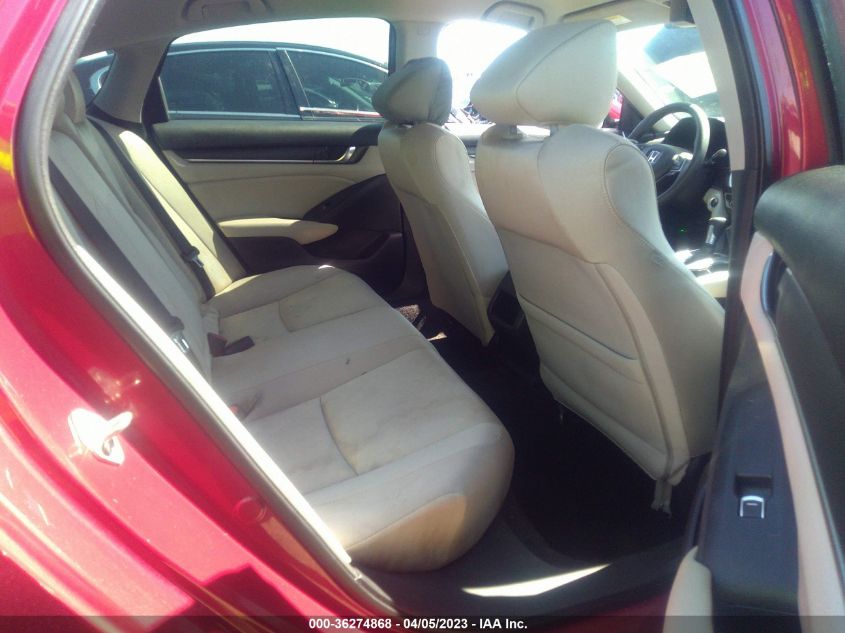 2019 HONDA ACCORD SEDAN LX 1.5T - 1HGCV1F14KA042805