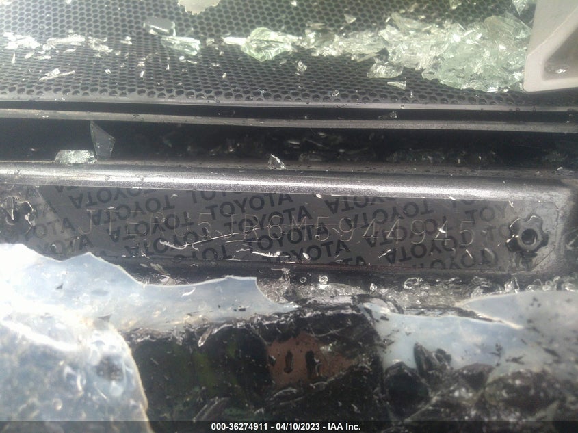 VIN JTERU5JR6M5944945 2021 TOYOTA 4RUNNER TRD OFF ROAD PREMIUM