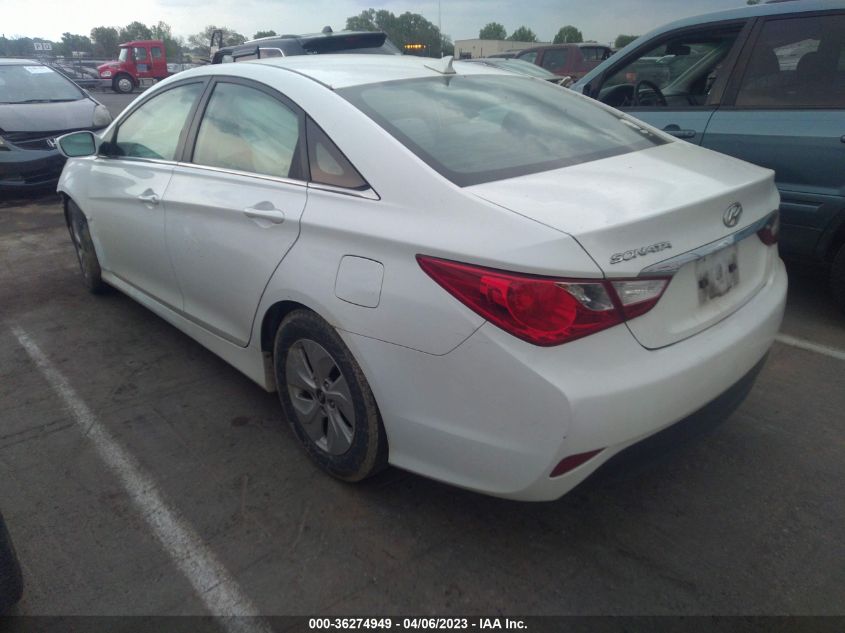 2014 HYUNDAI SONATA GLS - 5NPEB4AC1EH826060