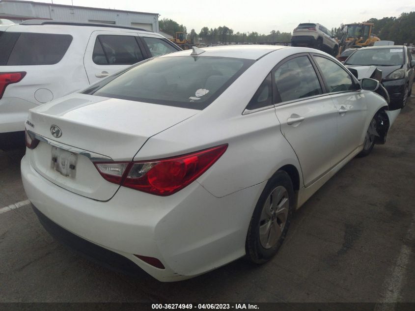 2014 HYUNDAI SONATA GLS - 5NPEB4AC1EH826060