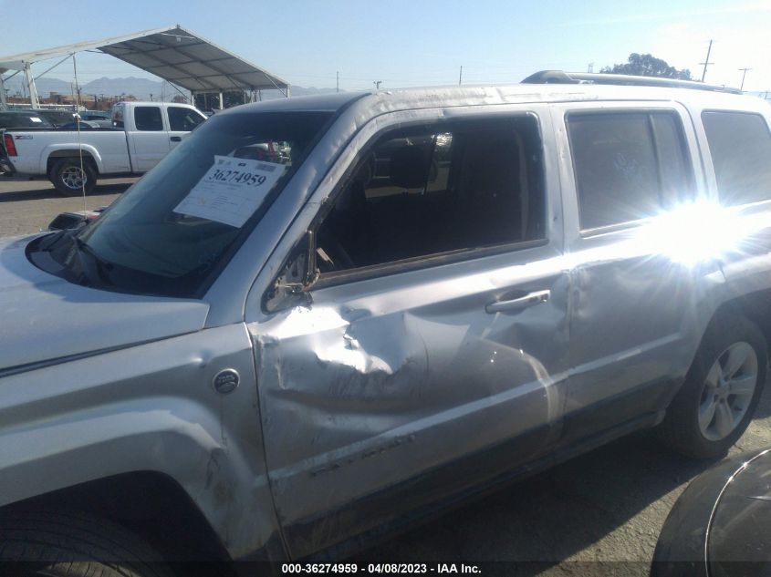 2014 JEEP PATRIOT LATITUDE - 1C4NJRFB4ED506964