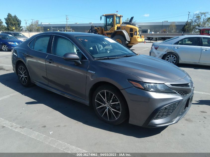2021 TOYOTA CAMRY HYBRID SE - 4T1G31AKXMU558685