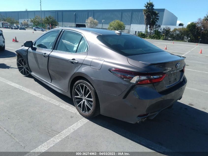 2021 TOYOTA CAMRY HYBRID SE - 4T1G31AKXMU558685