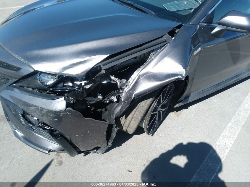 2021 TOYOTA CAMRY HYBRID SE - 4T1G31AKXMU558685