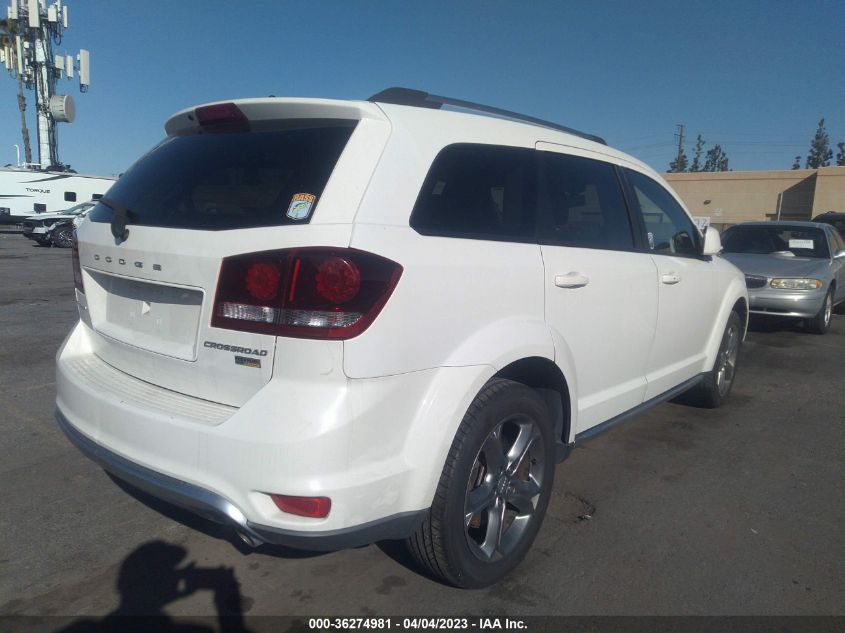 2017 DODGE JOURNEY CROSSROAD PLUS - 3C4PDCGGXHT537528