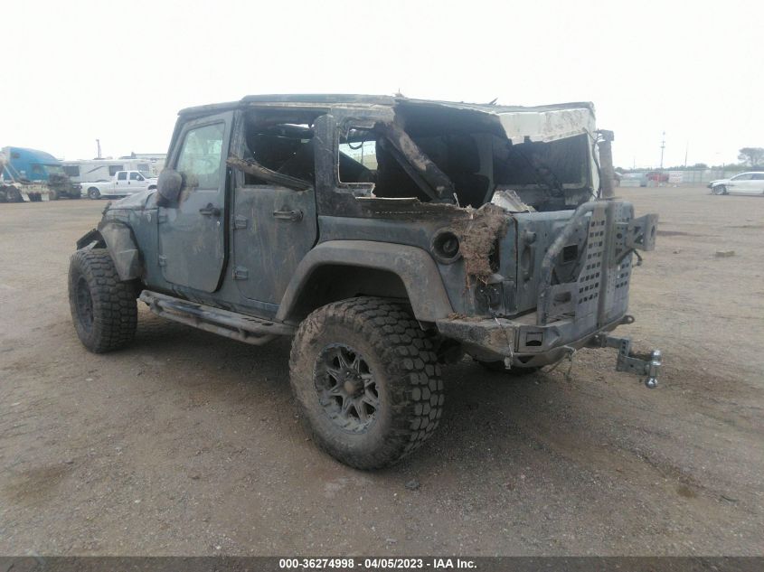 2015 JEEP WRANGLER UNLIMITED SPORT - 1C4BJWDG3FL519891