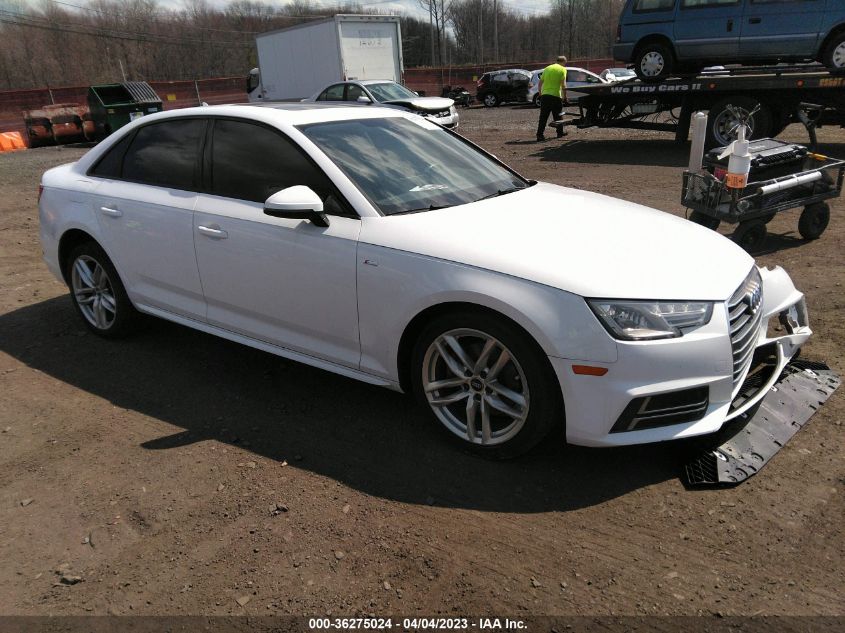 2017 AUDI A4 SEASON OF AUDI ULTRA - WAUKMAF45HN041314