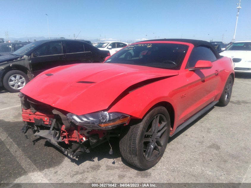 VIN 1FATP8FF0K5148647 2019 FORD MUSTANG GT PREMIUM