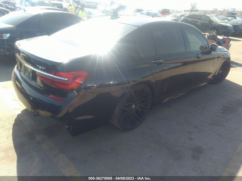 2019 BMW 7 SERIES 750I - WBA7F0C55KGM25340