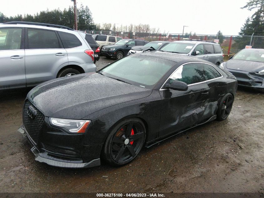 2013 AUDI A5 PREMIUM PLUS - WAULFAFR9DA052215