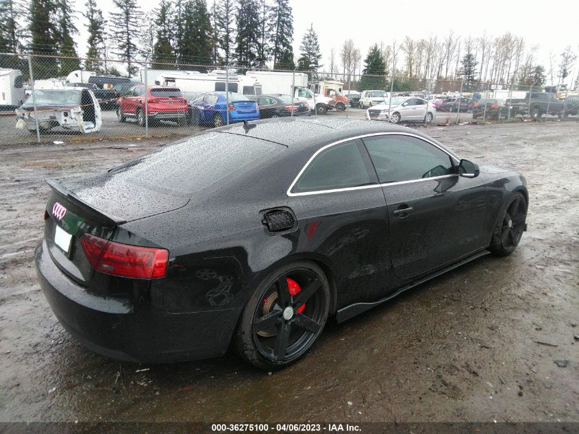 2013 AUDI A5 PREMIUM PLUS - WAULFAFR9DA052215