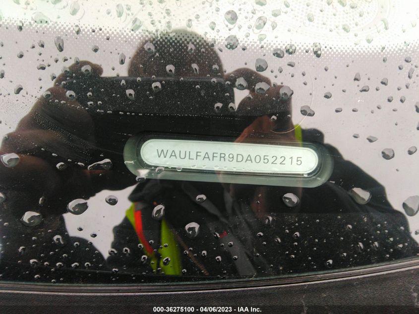 2013 AUDI A5 PREMIUM PLUS - WAULFAFR9DA052215
