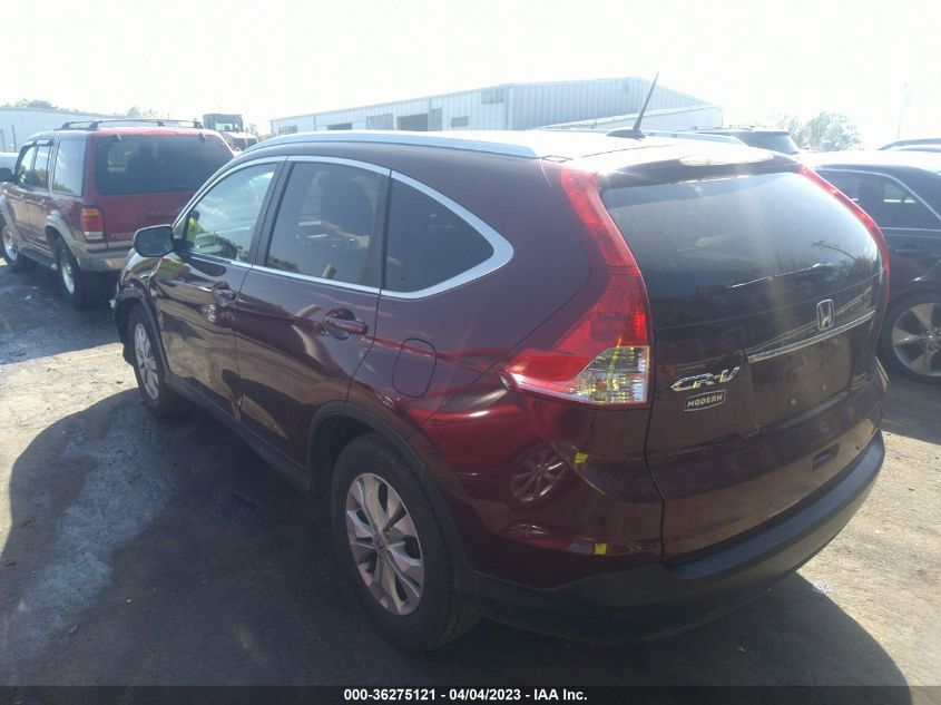 2013 HONDA CR-V EX-L - 5J6RM3H77DL035907