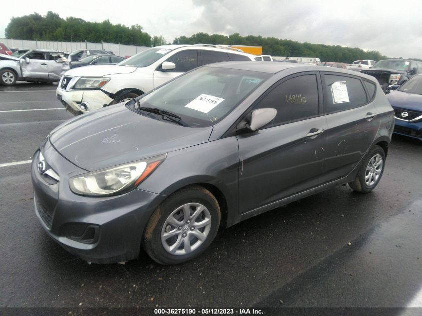 2014 HYUNDAI ACCENT GS - KMHCT5AE2EU146956