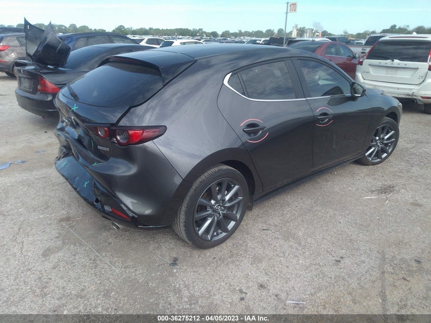 VIN JM1BPALL0M1329281 2021 MAZDA MAZDA3 HATCHBACK PREFERRED