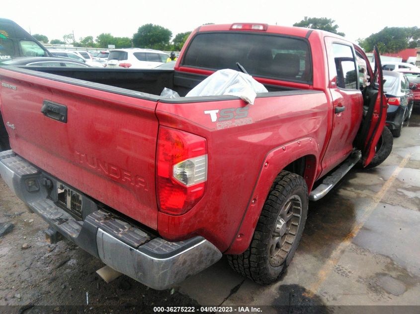 2014 TOYOTA TUNDRA 4WD TRUCK SR5 - 5TFDW5F17EX413089