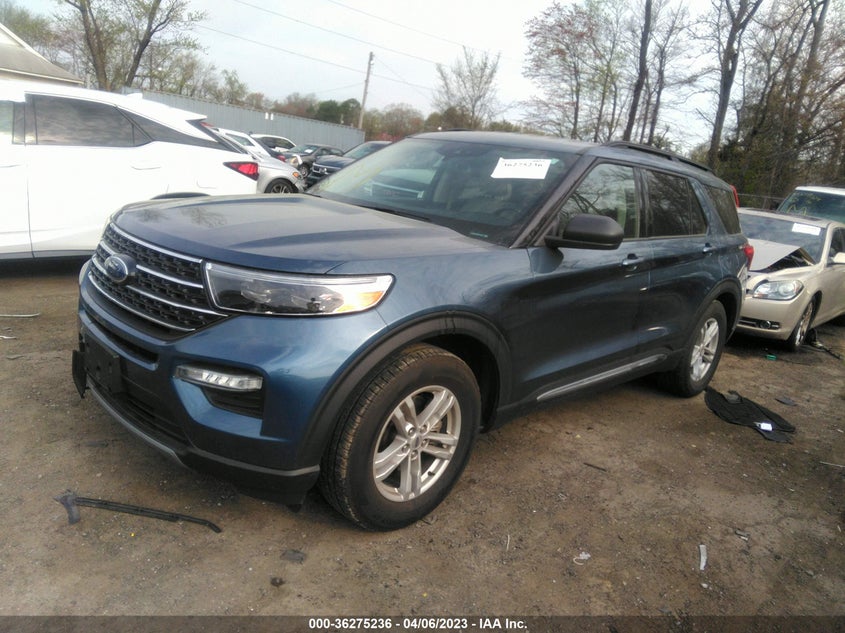 VIN 1FMSK7DH8LGA49675 2020 FORD EXPLORER XLT