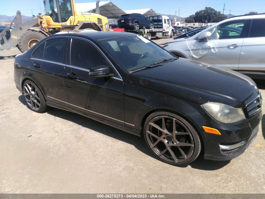 2014 MERCEDES-BENZ C-CLASS C 250 - WDDGF4HB7ER303263