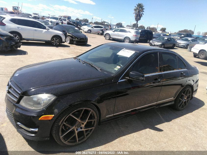 2014 MERCEDES-BENZ C-CLASS C 250 - WDDGF4HB7ER303263