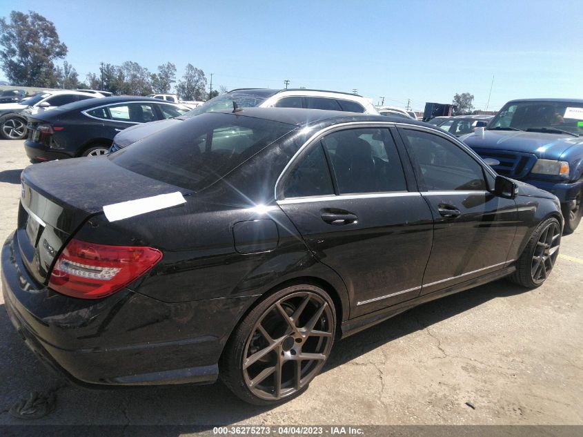 2014 MERCEDES-BENZ C-CLASS C 250 - WDDGF4HB7ER303263