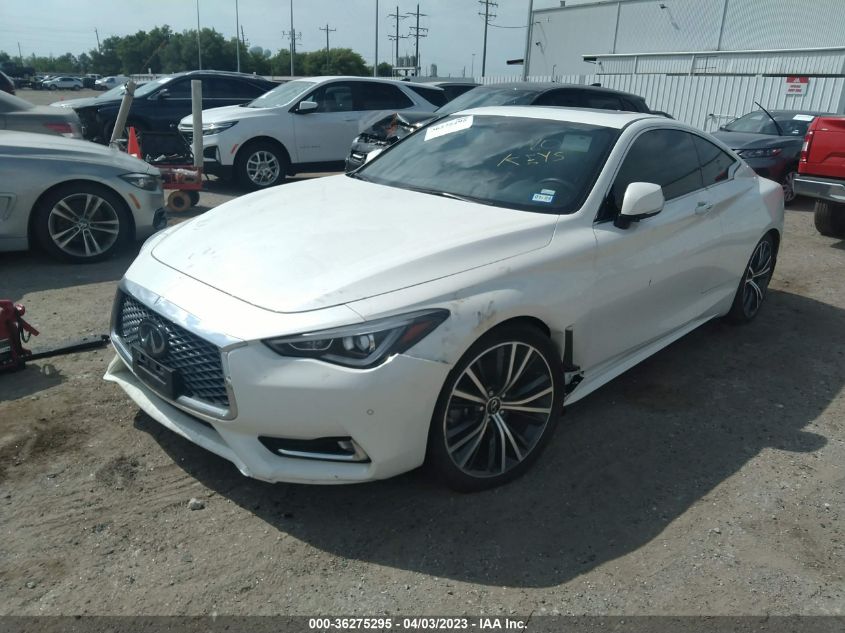2021 INFINITI Q60 3.0T LUXE JN1EV7KL2MM470037