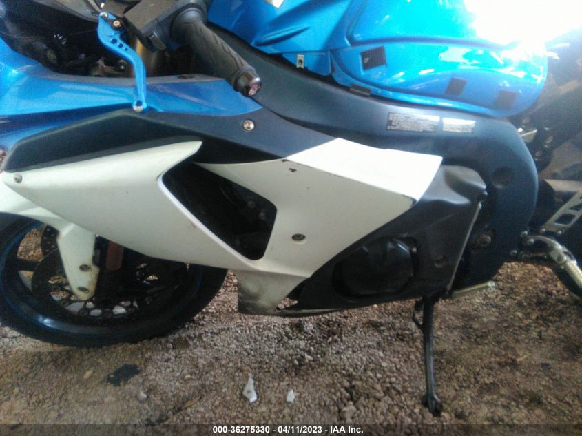 2011 SUZUKI GSX-R1000 JS1GT78A5B2100267
