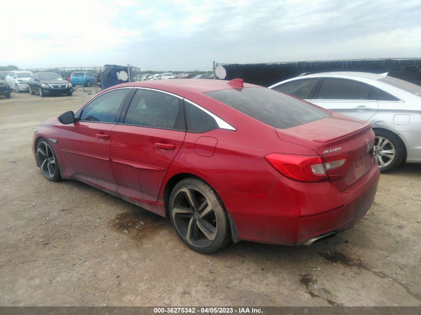 2018 HONDA ACCORD SEDAN SPORT 1.5T - 1HGCV1F33JA222812