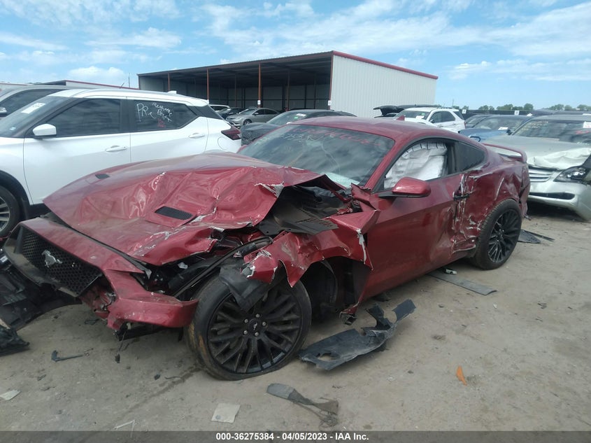 VIN 1FA6P8CF9M5117093 2021 FORD MUSTANG GT