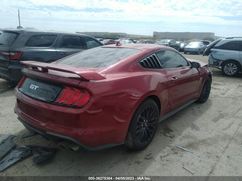 VIN 1FA6P8CF9M5117093 2021 FORD MUSTANG GT