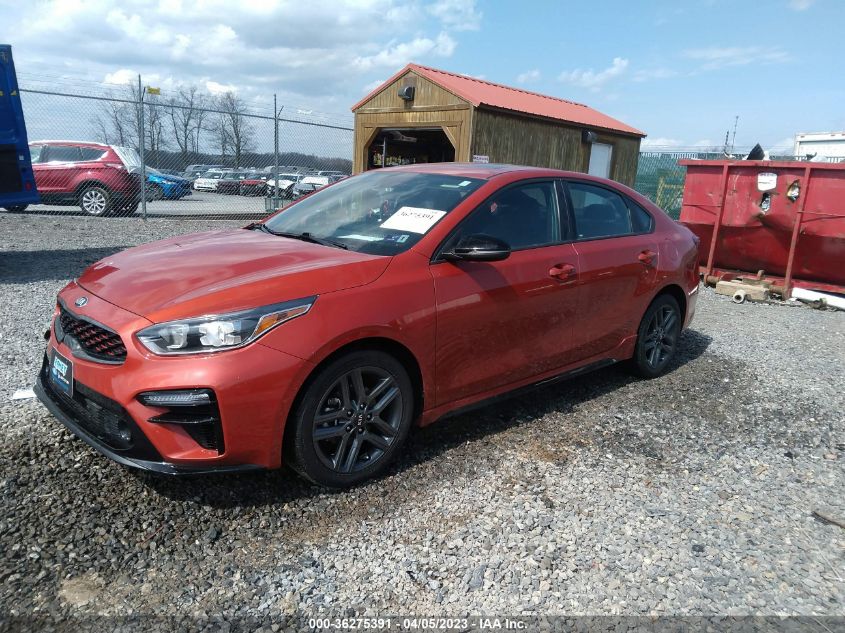 2021 KIA FORTE GT-LINE - 3KPF34AD1ME412418