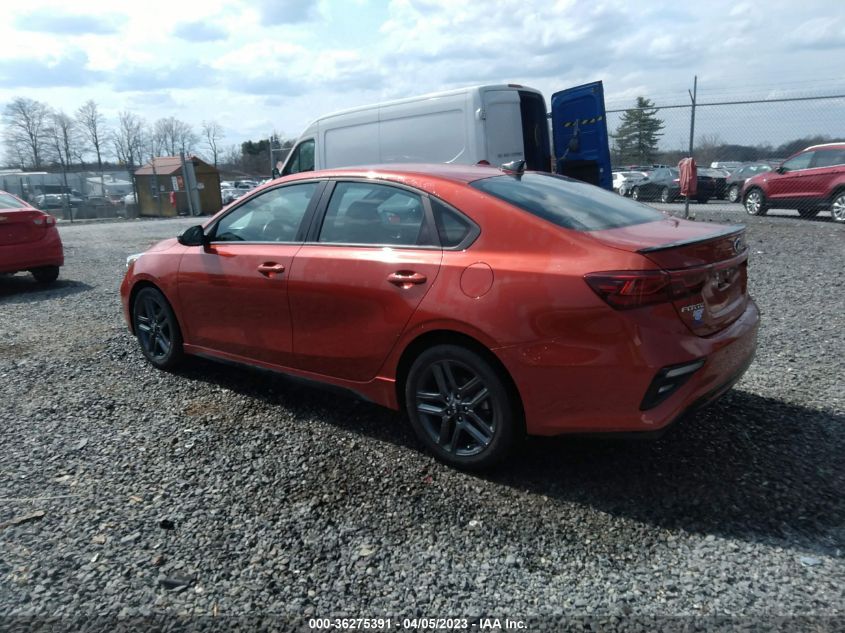 2021 KIA FORTE GT-LINE - 3KPF34AD1ME412418