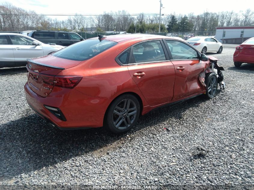 2021 KIA FORTE GT-LINE - 3KPF34AD1ME412418