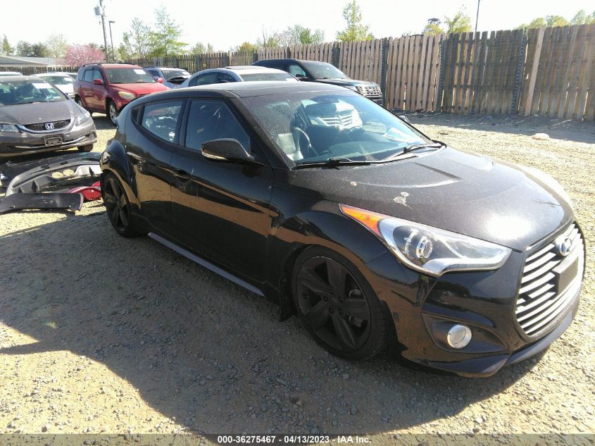 2015 HYUNDAI VELOSTER TURBO - KMHTC6AE9FU225404