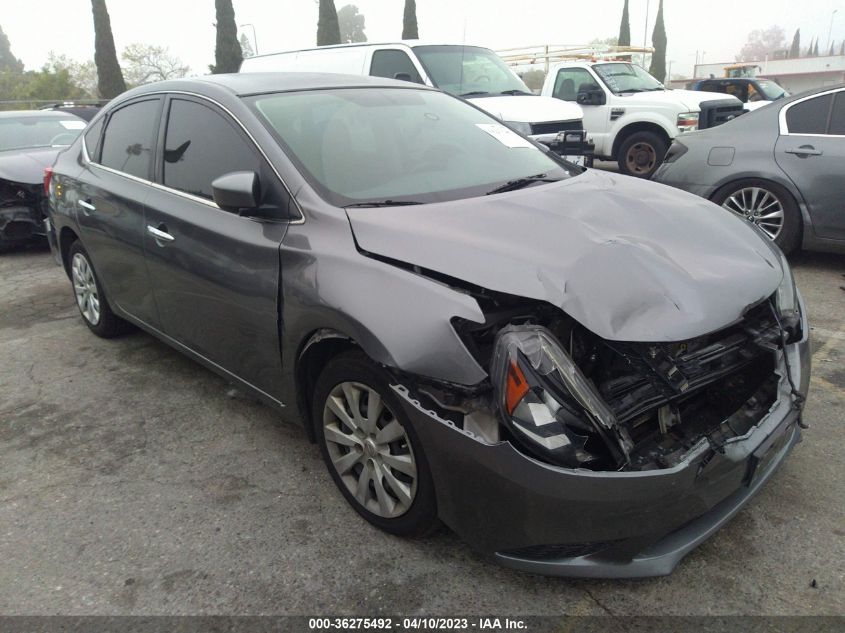 2019 NISSAN SENTRA S - 3N1AB7AP1KY269638