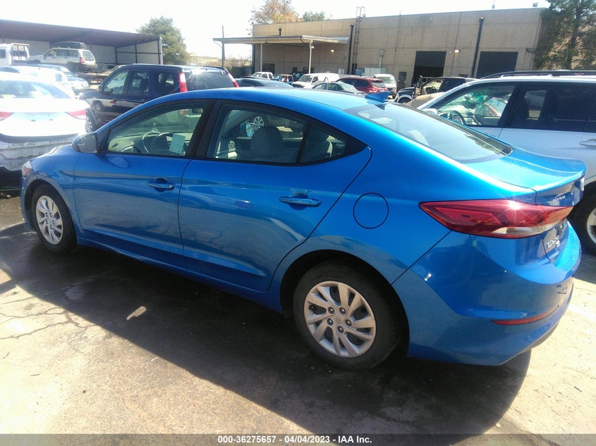 VIN 5NPD74LF9HH204394 2017 HYUNDAI ELANTRA SE