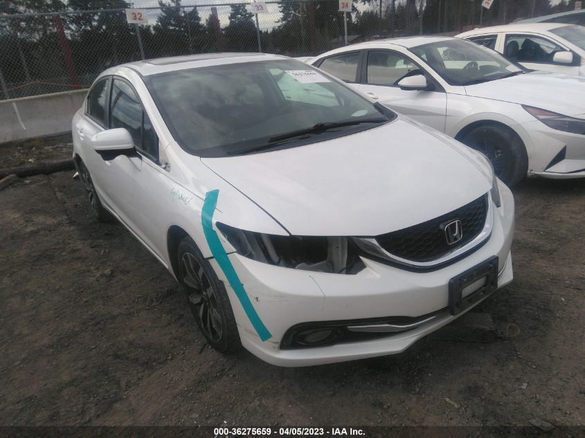 2014 HONDA CIVIC SEDAN EX-L - 19XFB2F93EE273695