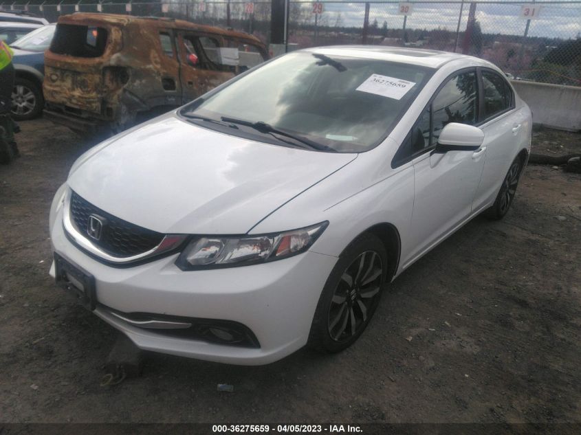 2014 HONDA CIVIC SEDAN EX-L - 19XFB2F93EE273695