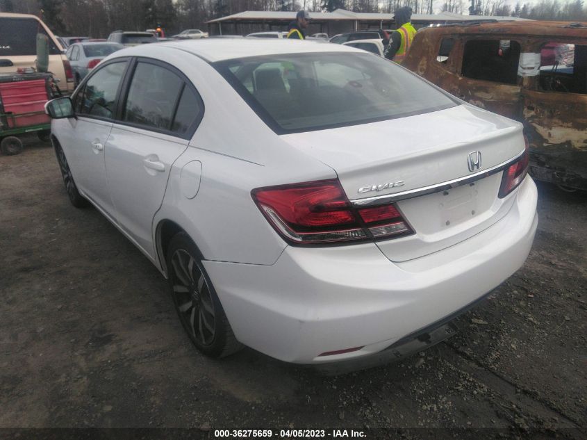 2014 HONDA CIVIC SEDAN EX-L - 19XFB2F93EE273695