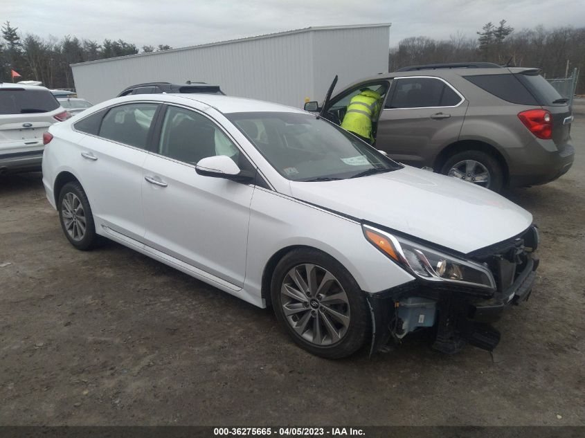 2015 HYUNDAI SONATA 2.4L SPORT - 5NPE34AF0FH082184