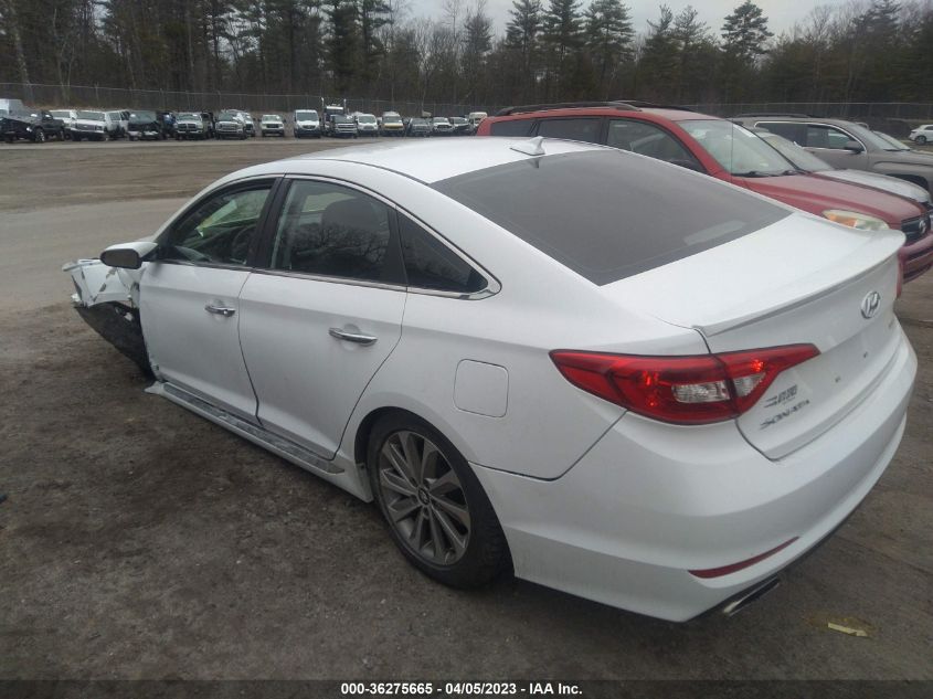 2015 HYUNDAI SONATA 2.4L SPORT - 5NPE34AF0FH082184